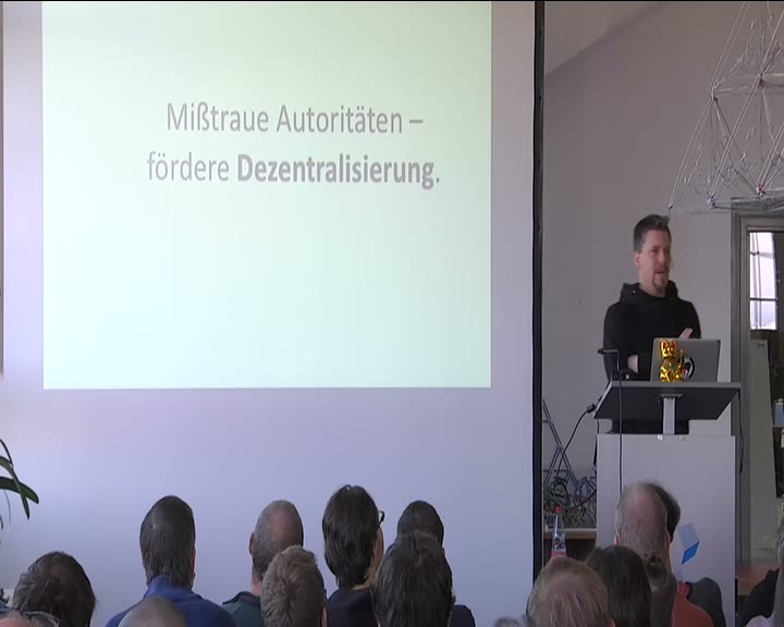 Keynote bei den Datenspuren 2015