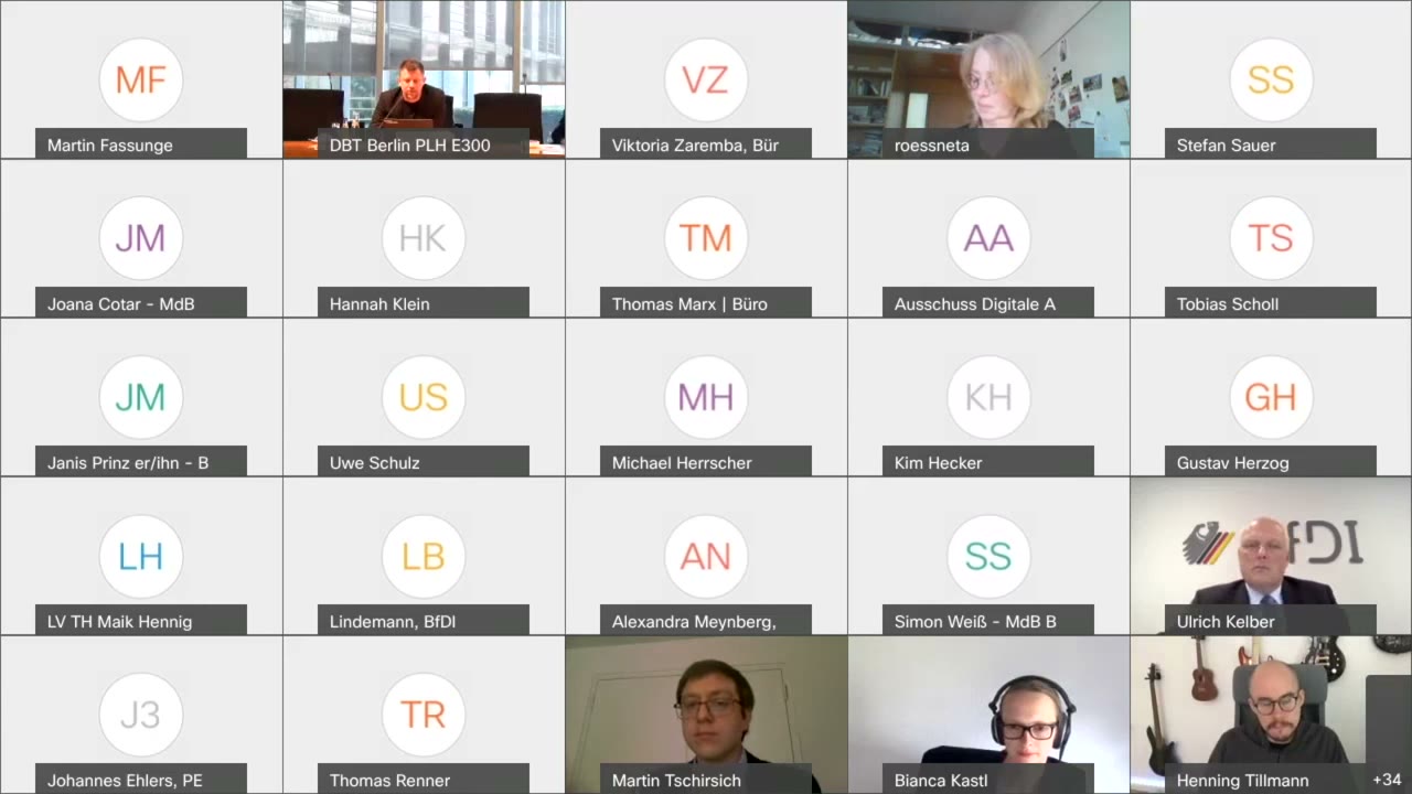 Fachgespräch zu Contact Tracing und Cluster-Erkennung